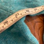 The Tog Shop 100% wool cableknit cardigan sweater XL Blue Photo 4