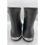 Crocs  Boots Womens 9 Jaunt Shorty Black Rain Boots 15769 Outdoor Gardening Photo 3