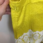 Anthropologie Anthro Floreat Rare Yellow White Cloud Sun Dress Photo 5