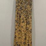 Mac Duggal  5477 Beige Gold Floral Embellished Scoop Neck Evening Gown Sz 10 Photo 2