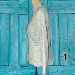 Reversible adorable jacket! From peach/white to aqua/white in one flip motion! Orange Size undefined Photo 14