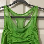 Women’s 90 Degree by Reflex Green Ruched Racerback Athletic Tank Top Shirt XS Photo 10