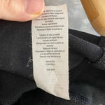 Alo Yoga Capri Leggings Cropped Faux Leather Side Mesh Illusion Black Size Small Photo 11