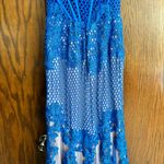 Mac Duggal 78999 Blue Beaded Mermaid Prom Dress Gown, 2 Photo 11