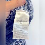 Banana Republic  Fair Isle Crew Neck Cotton Blend Sweater S Navy‎ Blue Photo 3