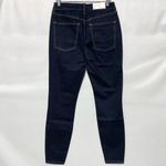 New Warp + Weft High Rise Skinny Jeans Indigo Rinse Stretch Denim Size 8 / 29 Blue Photo 7