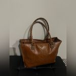 Patricia Nash  Zancona Tooled Brown Leather Tote Reiti Wallet New With Tags $308 Photo 8
