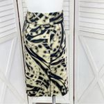 Alfani Printed Twill Pencil Skirt Black Green 12 Black Photo 2