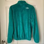 The North Face  Women Green Fleece Sherpa Full Zip Jacket Medium Photo 1