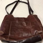 Relativity Genuine brown leather Shoulder bag Photo 1