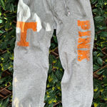 PINK - Victoria's Secret y2k Victoria's Secret PINK Collegiate TENNESSEE Gray Sweatpant Joggers Sz Small Photo 0