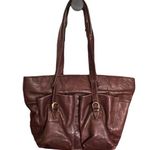 Vintage Choas Leather Collection Brown Handbag Photo 0