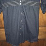 American Rag 🔵!! Denim dark jean Button Up dress! Photo 3