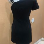 Society for rational cold shoulder black short dress Size M Photo 3