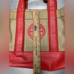 Tory Burch orange tote large Photo 8