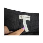 Apiece Apart  Black Bari Crop Trouser Pants Size: 12 Photo 4