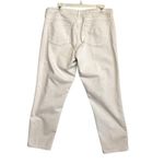 Calvin Klein Jeans Calvin Klein Jeans White Denim Cropped Capri Jeans Size 32 Beachy Preppy Photo 1