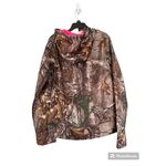 Under Armour  women’s S‎ Real Tree camo hoodie pink detail Photo 1