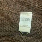 Fortune + Ivy  brown cardigan sweater top tab button detail woman’s size medium Photo 6