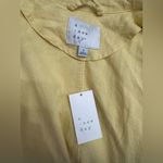 A New Day  Women's Button Up Linen Trench Coat Jacket Photo 6