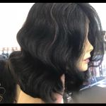 WIG Its SWISSLACE Human hair Blende black beauty Photo 5