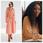 Free People orange long dress as seen on Brandy Photo 1
