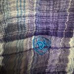 Ariat  Purple, Blue and White Patterned Shirt Photo 3