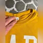 Gap Yellow Sweatshirt with White Logo Photo 6