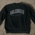 Brandy Melville  ONE SIZE black hoodie Photo 1
