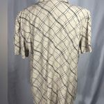 Dress Barn Women’s Beige Button Front Shirt W/ Black Tank Short Sleeve Sz 22 24 Photo 1