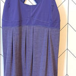 Lululemon  Women’s 12 Purple Racerback Cut out Built in Bra Athletic Tank Top Photo 0