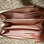 Kate Spade  Large Continental Light Rose Pink Gold Leather Wallet Photo 7