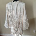 House Of CB  'Khristen' Ivory Satin Blouson‎ Dress /Size M NWOT Photo 2