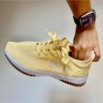 Pastel yellow tennis shoes Size 8 Photo 1