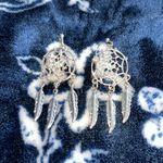 Authentic Handmade Navajo Indian Dream Catcher Earrings Photo 0