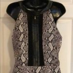 Guess Stunning faux snake print dress SZ Large Photo 3