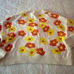 $172 Callahan Meg‎ Cardigan Cream Yellow Size Small Photo 7