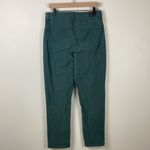 American Eagle Corduroy Mom Straight Jeans Green Women’s Size 10 Long Casual Photo 5