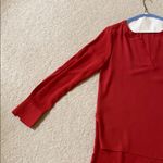 Catherine Malandrino New  RED tunic top S Photo 4