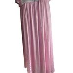 VTG Unbranded Women NA Pink Nightgown Dress Silky Nylon Lace Lingerie 60s Size undefined Photo 2