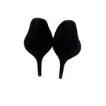 Tory Burch  Size 10 Black Leather Suede Heels Shoes d'Orsay Pumps Women's Photo 4