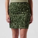 Athleta [] Voyage Eucalyptus Green Vienna Cargo Skort Mini Skirt Casual Size 12 Photo 0