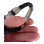 Vintage Speidel ID bracelet CHRISTIAN and Good night Black Photo 3