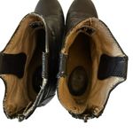 Frye Carson Wedge Bootie Womens Black Leather Hidden Heel Lightweight Grunge 6 Photo 4