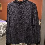Crazy Train Leopard Print Quarter-Zip Pullover Photo 3