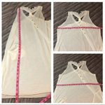 MADO et les autres Swim Cover Up Sweater Dress Asymmetrical Knot Back White 4 White Photo 10