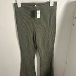 Aerie Waffle High-Waisted Flare Pants Photo 1