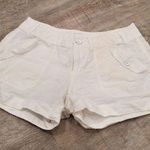 Converse One Star White Denim Shorts Size 4 Photo 0