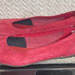 Merrell Red Suede Ballet Flat Shoes Women Size 8 Balletcore Cottagecore coquette Photo 2