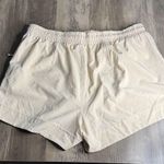 Apana  Beige Elastic Waist Shorts Photo 3